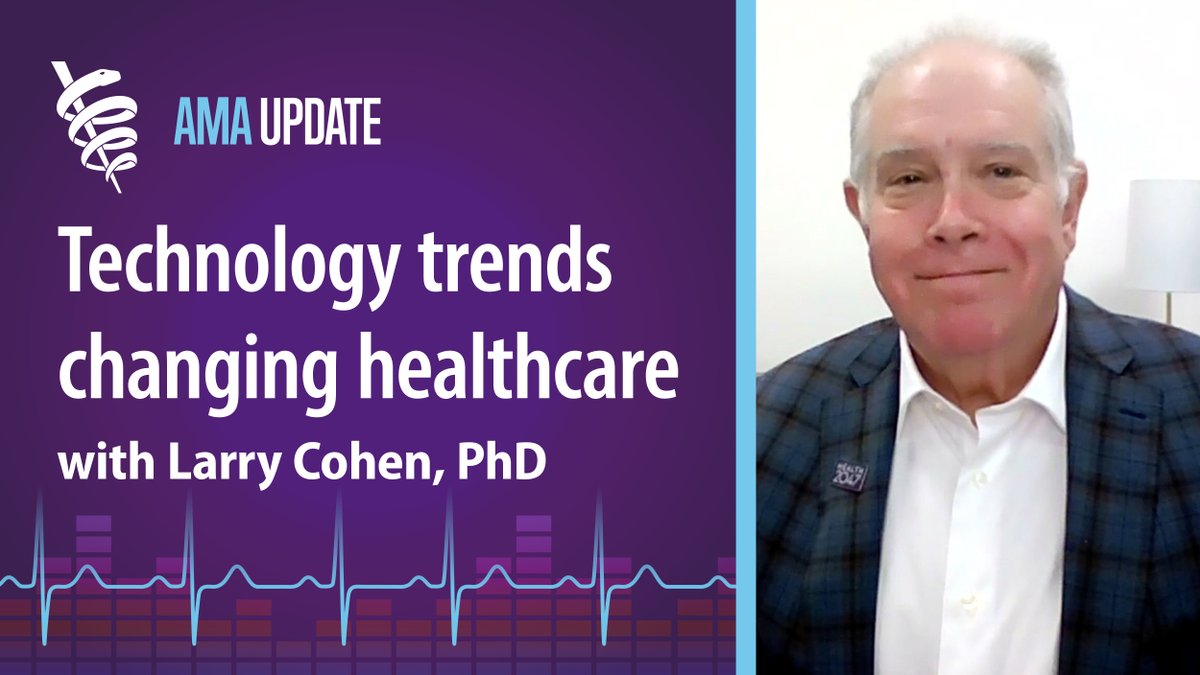Health2047 CEO Larry Cohen joined the <a href="/AmerMedicalAssn/">AMA</a> to discuss how the latest technological advancements impact medicine and the future of healthcare delivery. 

Learn more about the state of AI, cybersecurity &amp; health data privacy in medicine here: hubs.li/Q01LQ2Dy0