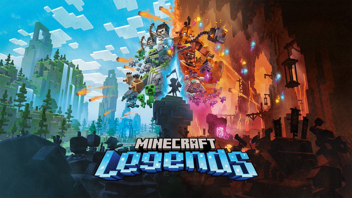 Xbox's tweet image. Add “Uniting the Overworld” and “Becoming a Hero” to your to do list because @legends_game comes out tomorrow!
