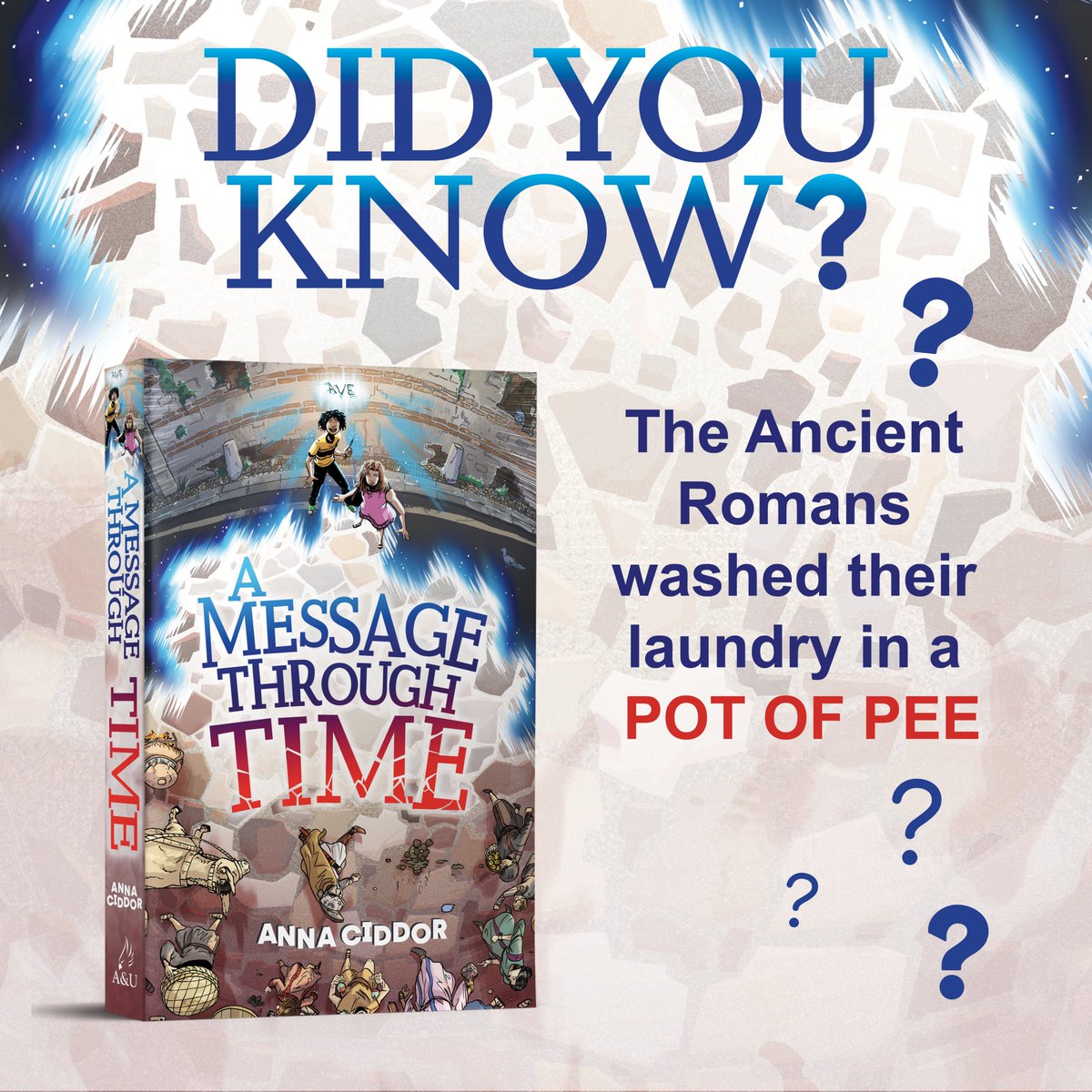 I had fun including some of the ancient Romans' more interesting habits in #AMessageThroughTime! @AllenAndUnwin #loveozmg #ancientroman