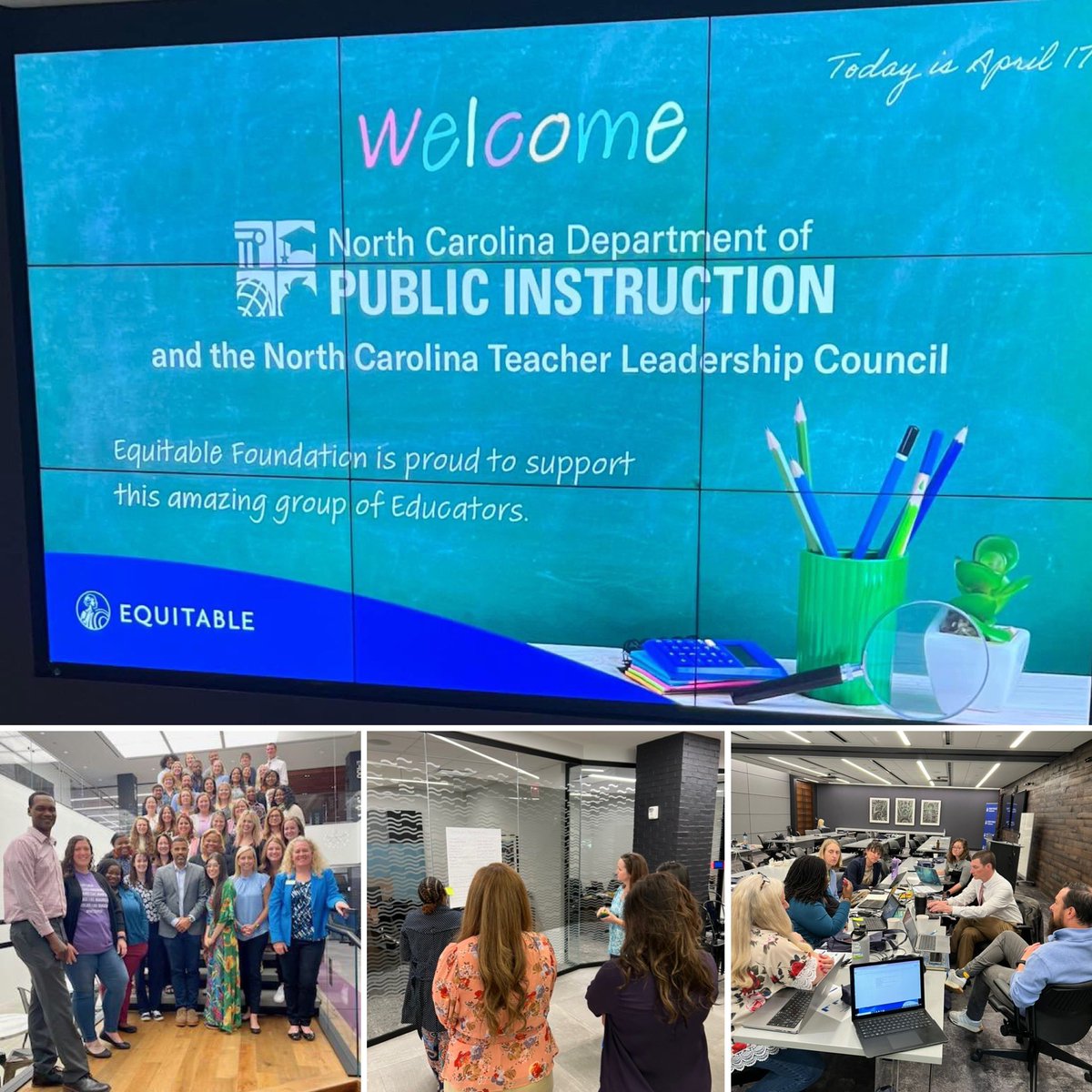 elizabethefelts's tweet image. Today was a great day with the NC Teacher Leadership Council! I’m extremely grateful for the opportunity to learn from the best of the best. #NCteacherLC #whatisyourverb #weworkforkids