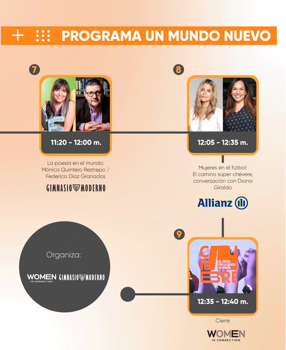 womeninconex's tweet photo. ¡En dos días es nuestra CUMBRE y no queremos que te la pierdas!
Fecha: Miércoles 19 de abril
Hora: 8:30 a.m. - 1:30 p.m.
Inscríbete ya a través de los siguientes links:

INSCRIPCIÓN PRESENCIAL:  https://t.co/m0lSM1re4O

INSCRIPCIÓN VIRTUAL:  https://t.co/m2vhVvtVQ9 https://t.co/oNbSDe8P38