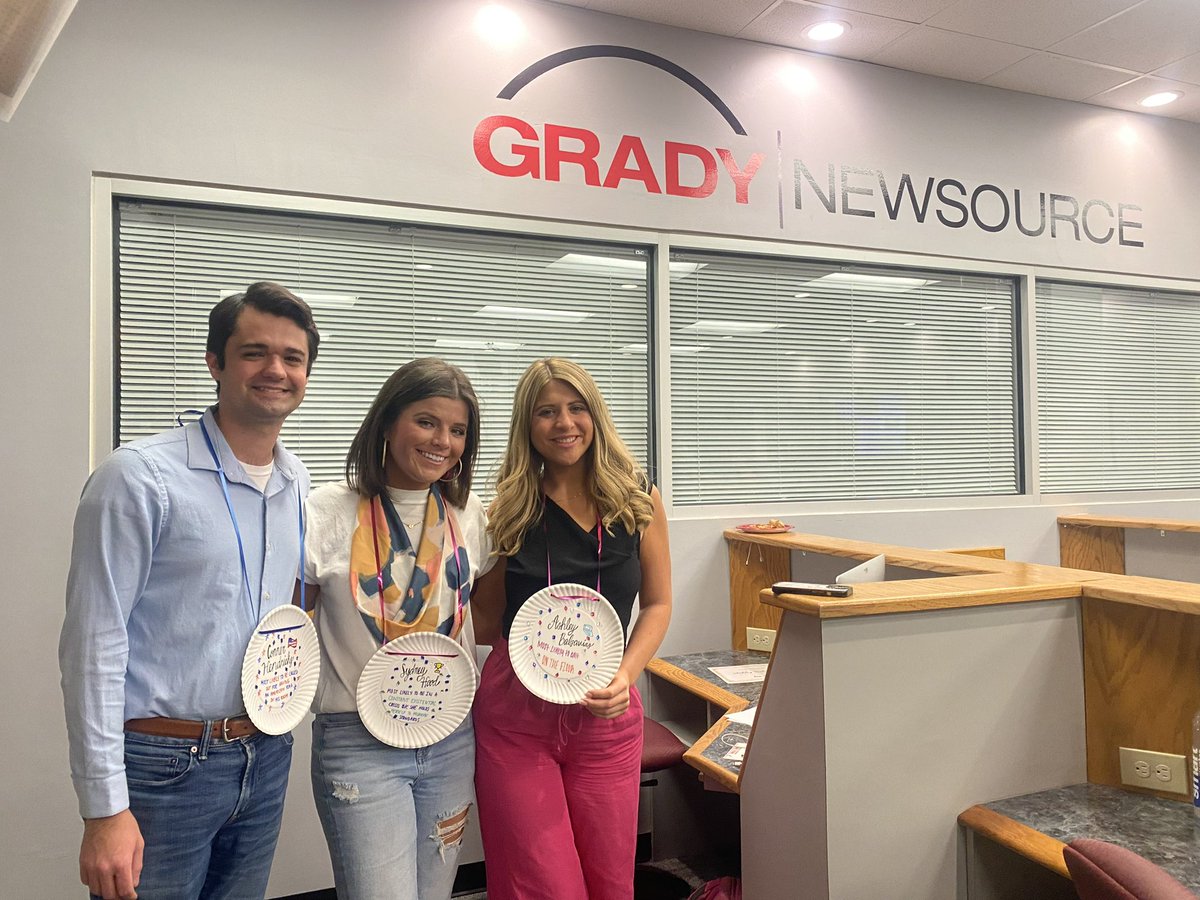 ABalsavias's tweet photo. Bittersweet last show day at @GradyNewsource 🥹 https://t.co/6J2sEu0h8d