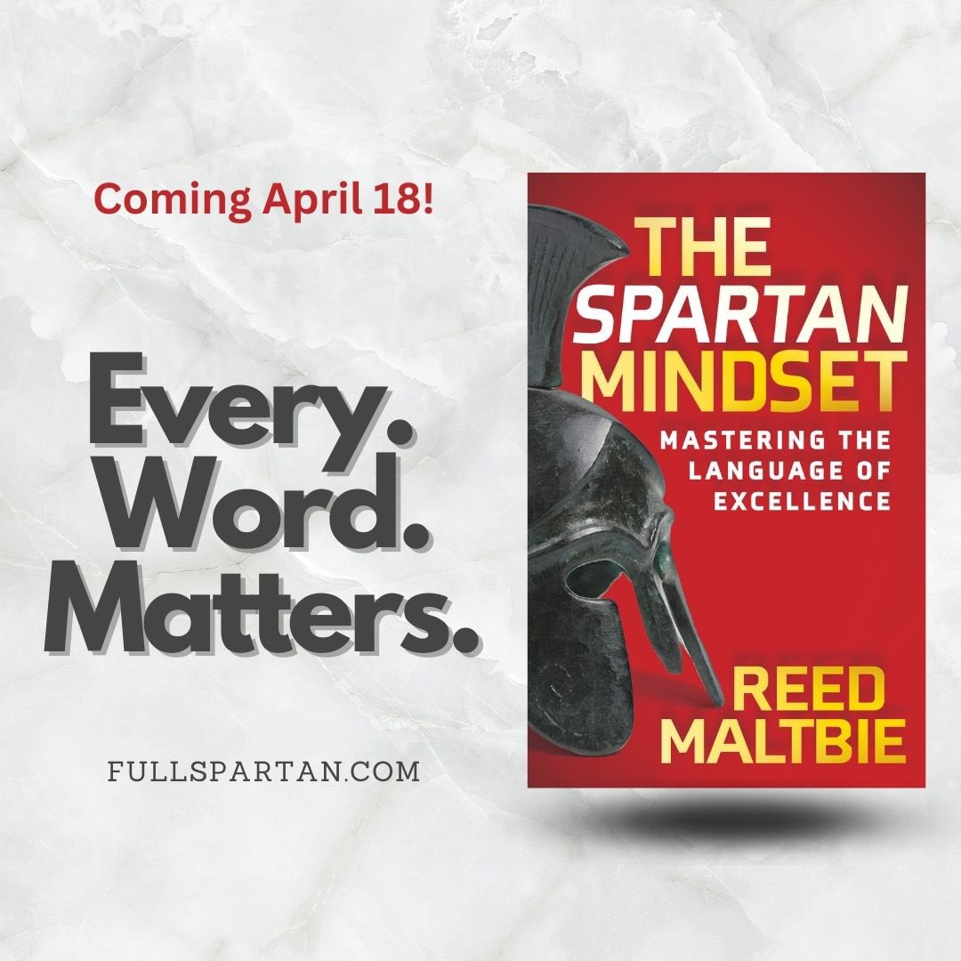 Tomorrow is the big day! You can get a copy of The Spartan Mindset at your favorite retailer including Barnes and Noble, Booktopia, Bookshop.org, Waterstones, Target, Amazon and many more.