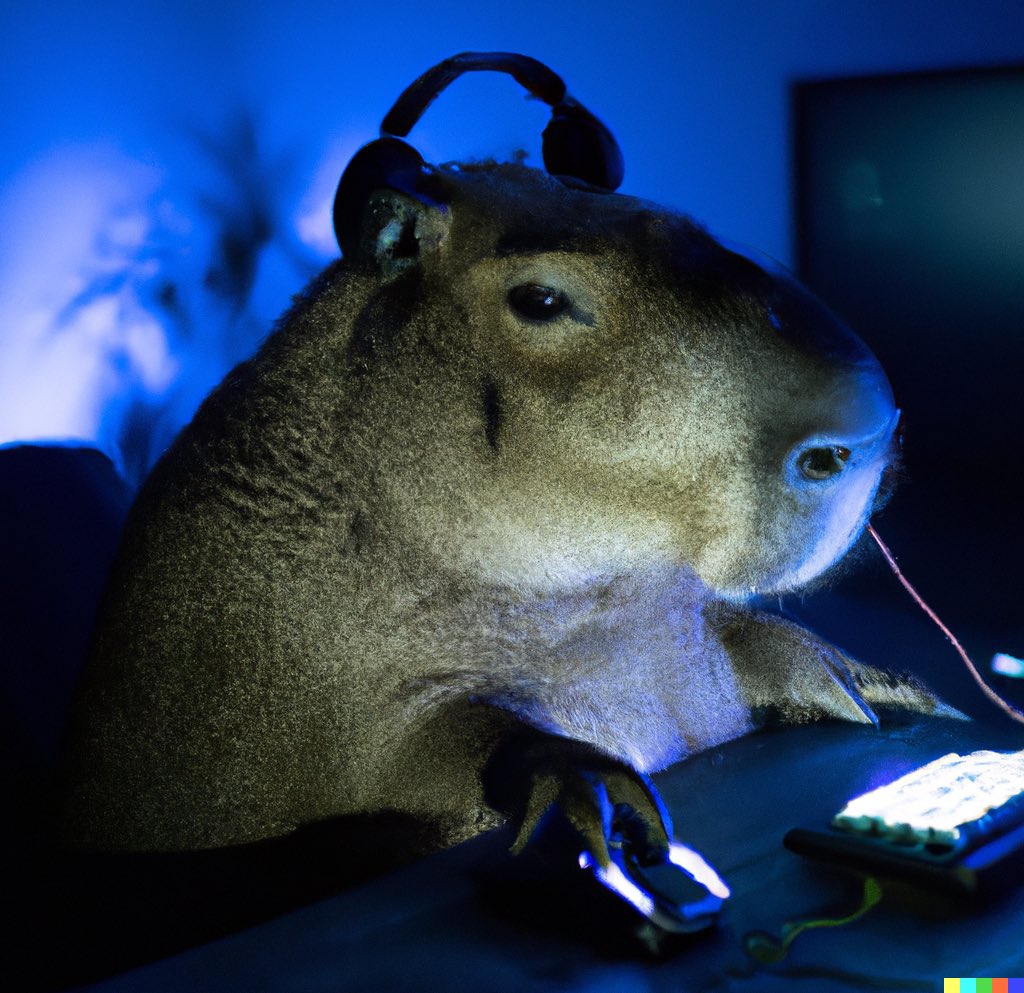 CAPYBARA_MAN's tweet photo. gaming https://t.co/5yLZl6hxGg