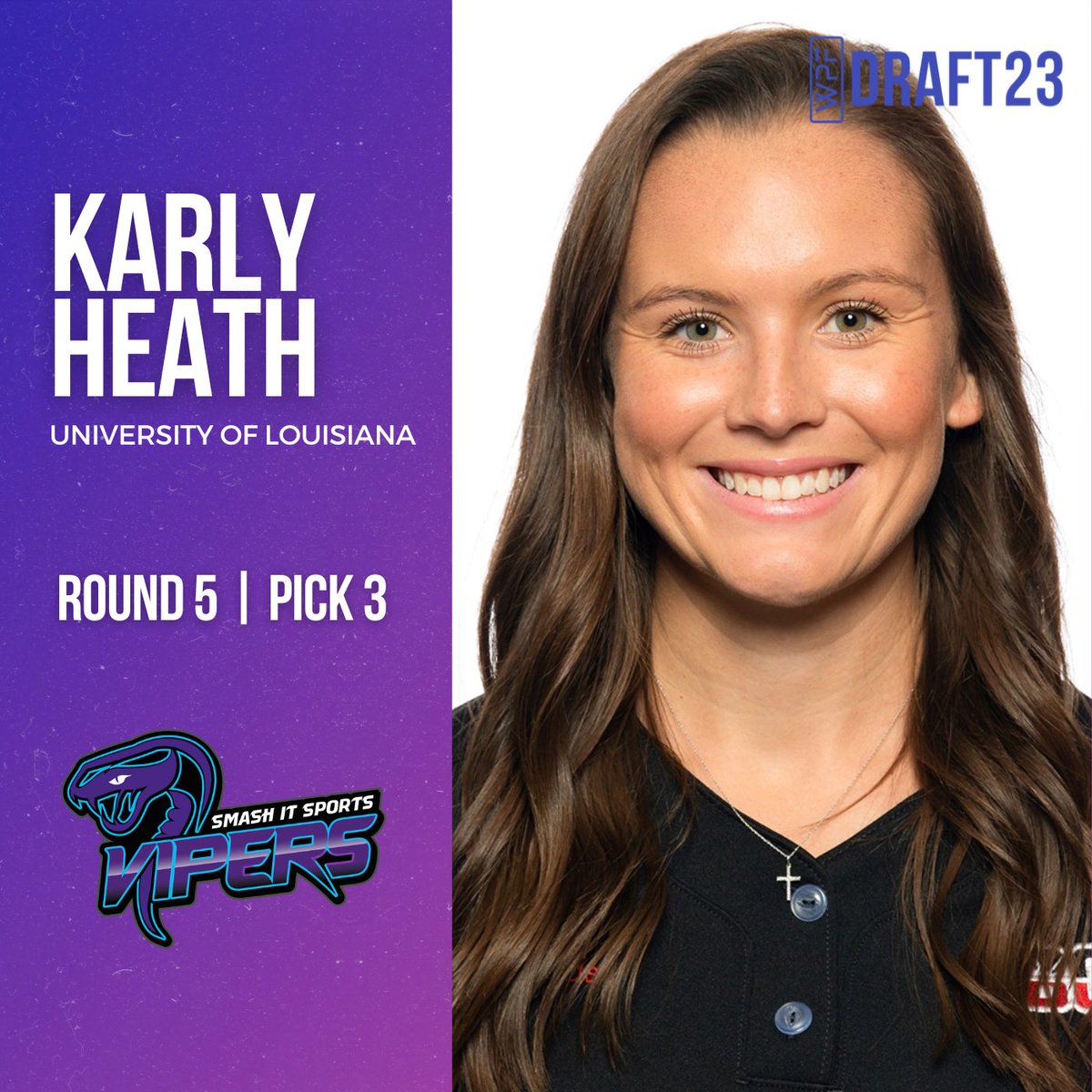 Women's Professional Fastpitch on Twitter "With the 19th pick in the