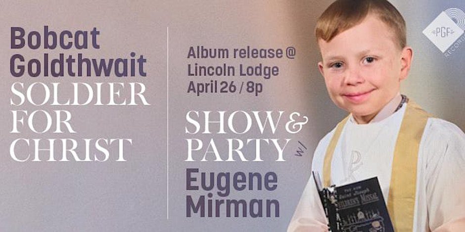 I’ll be playing a couple songs at Bobcat Goldthwait’s record release show 4/26 at @thelincolnlodge