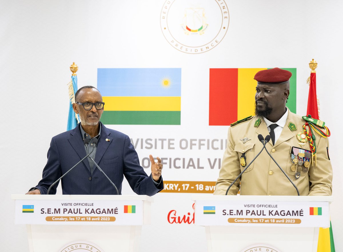 “Every country on our continent has challenges. In Rwanda, we have our own challenges. In Guinea there are challenges. Working together there is no challenge we can’t address.”- President Kagame | Working Visit to the Republic of Guinea