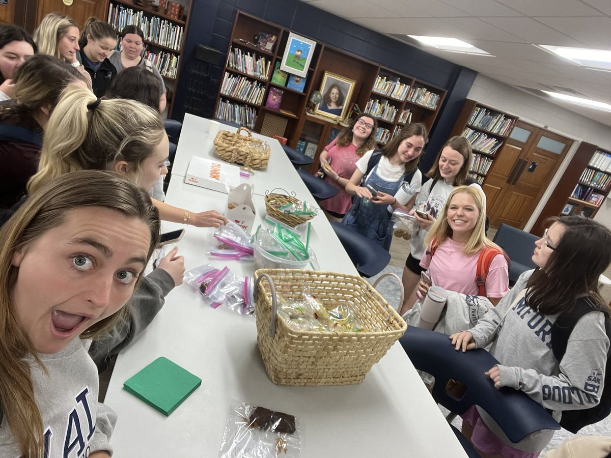 teacherhoag's tweet photo. Just some great moments with this cohort! Love the education building and can’t believe it is our last week of class! #positiveinfluence https://t.co/uHT4ZVsnnb