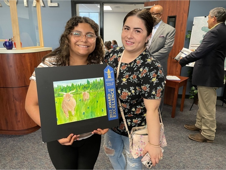 RoyalISD's tweet photo. Some of our talented RES artists were recognized at tonight's Regular School Board Meeting for their HLSR entries. Congratulations to our artistic Falcons on this huge accomplishment!  #WeAreRoyal https://t.co/EDhpAfYV8i