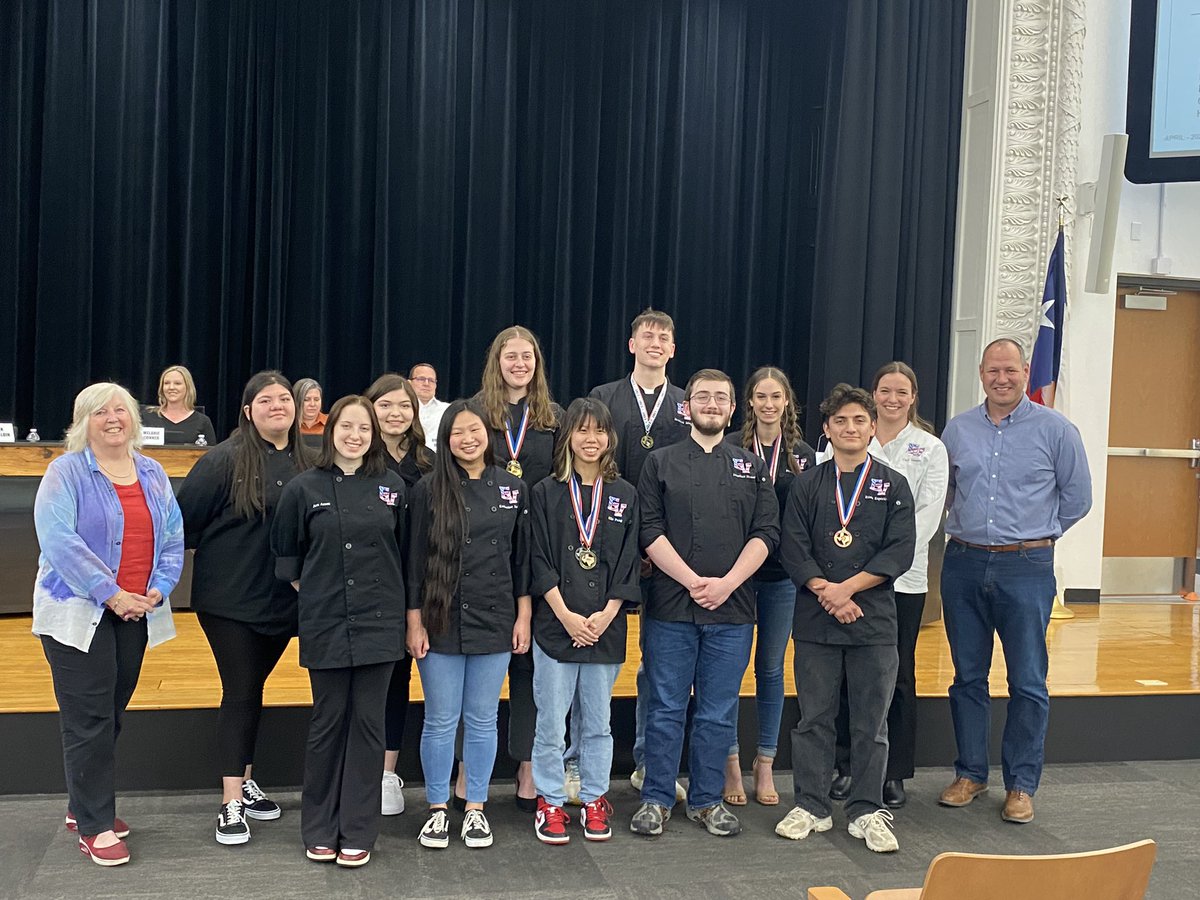 Congratulations to @GISD_Culinary students from @EastViewHS for qualifying for the FCCLA Culinary Arts State Competition and for their success at the 9th Annual Auguste Escoffier Mystery Basket competition.