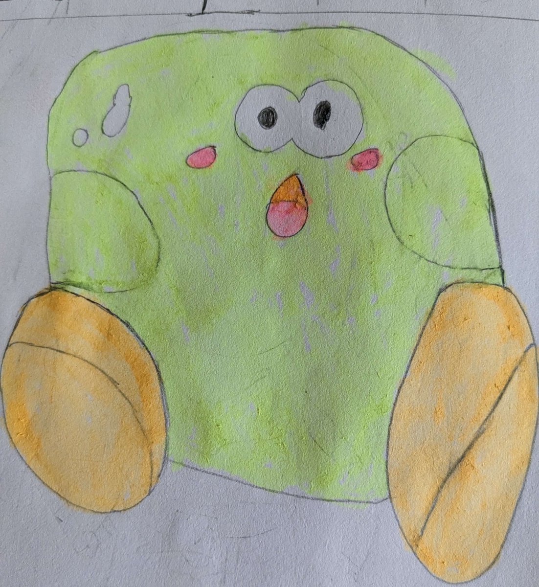 Ashley05396248's tweet image. Keeby from Kirby. #kirbyfanart #kirbyart #KirbyDreamBuffet