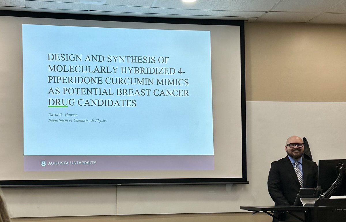 Thesis defended 🫡 graduating in May with a Master’s of Science in Biomolecular Science