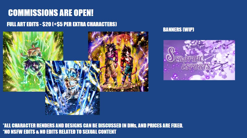 LegendarySSB's tweet image. I'm happy to announce that commissions are finally open!!

Any support is appreciated! ❤️🙏