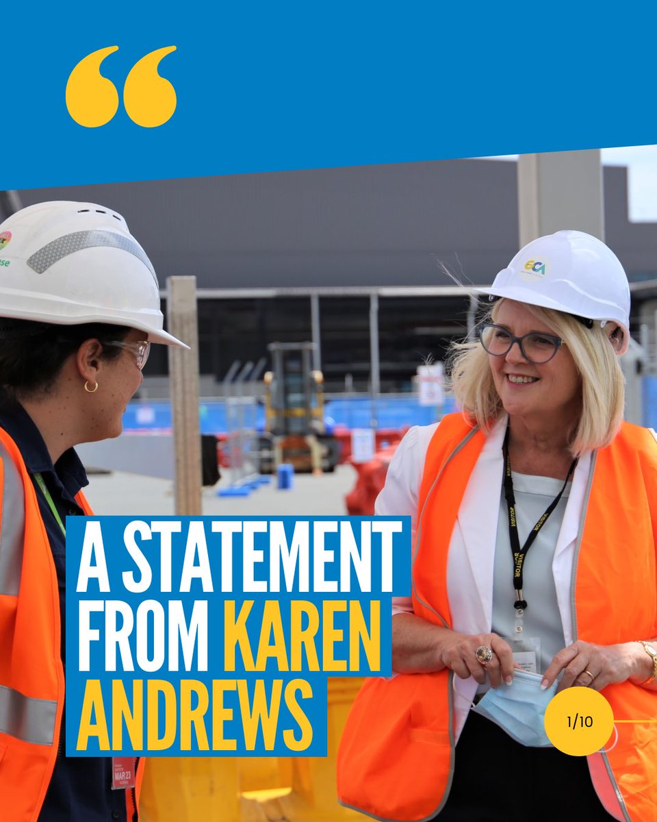 I have made a difficult decision not to re-contest the next. Read my statement here: karenandrewsmp.com.au/media/statemen…