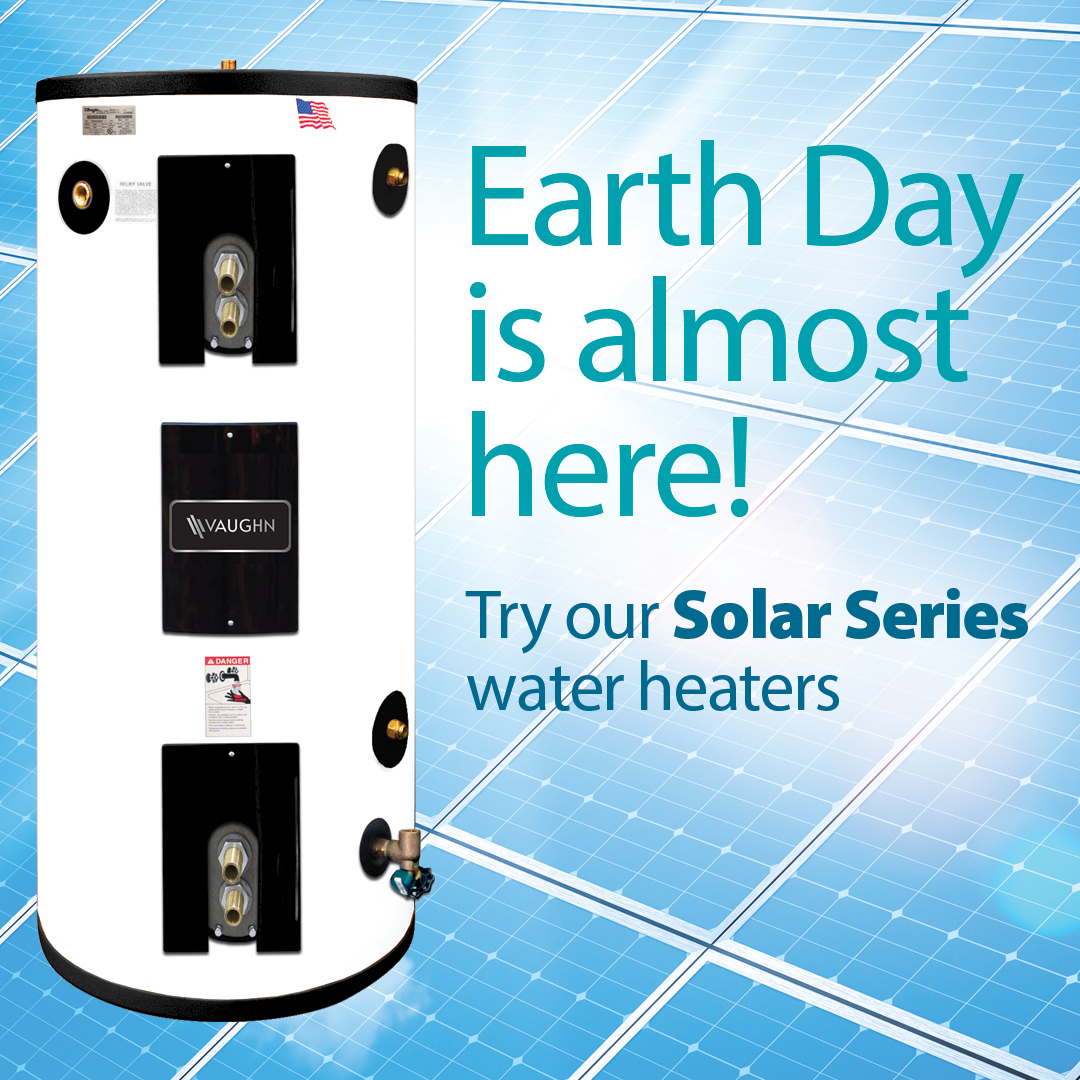 #EarthDay is almost here. If you're looking to do your part to save our planet &amp; money using #renewable energy, try our #Solar Series #waterheaters. This American made water heater is designed for a wide range of solar &amp; multi-fuel system configurations. bit.ly/3KIfrJy