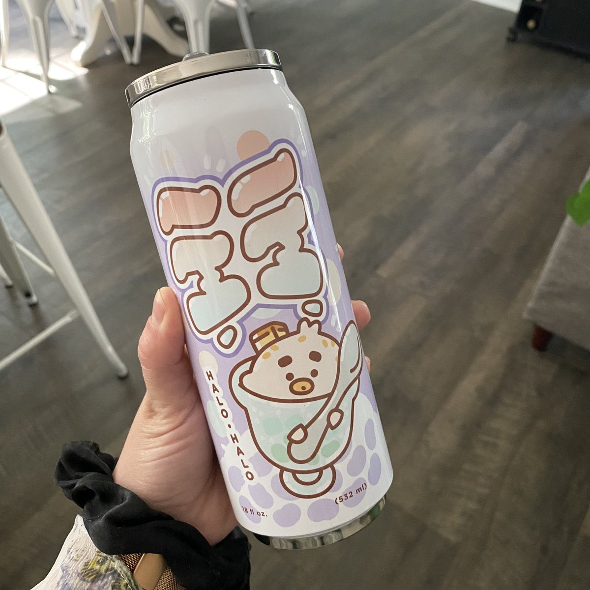 glitchchic's tweet photo. I found the cutest water bottle at Comic Con !! https://t.co/z1CVguwcrt