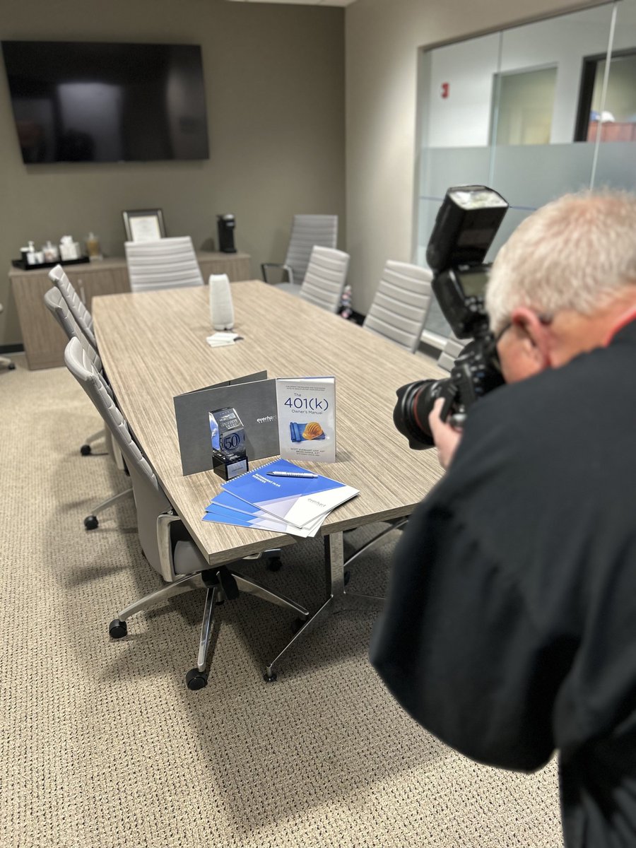 So great to be revisiting @EverhartAdvisor for a website redo. Websites need refreshed every 3-5 years, which is why we're excited to add new content, images, and functionality to their already amazing site! 📸