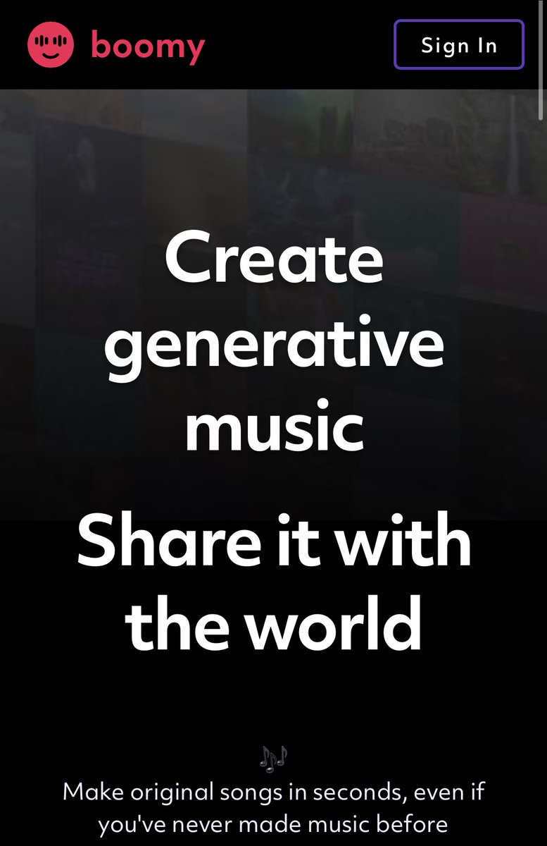 Create your own AI music with @boomy  boomy.com thanks for sharing @evanabramson #generativeai #ai #ArtificialIntelligence #AIedu #AIinEDU #edtech #edtechchat #edchat #twitteredu