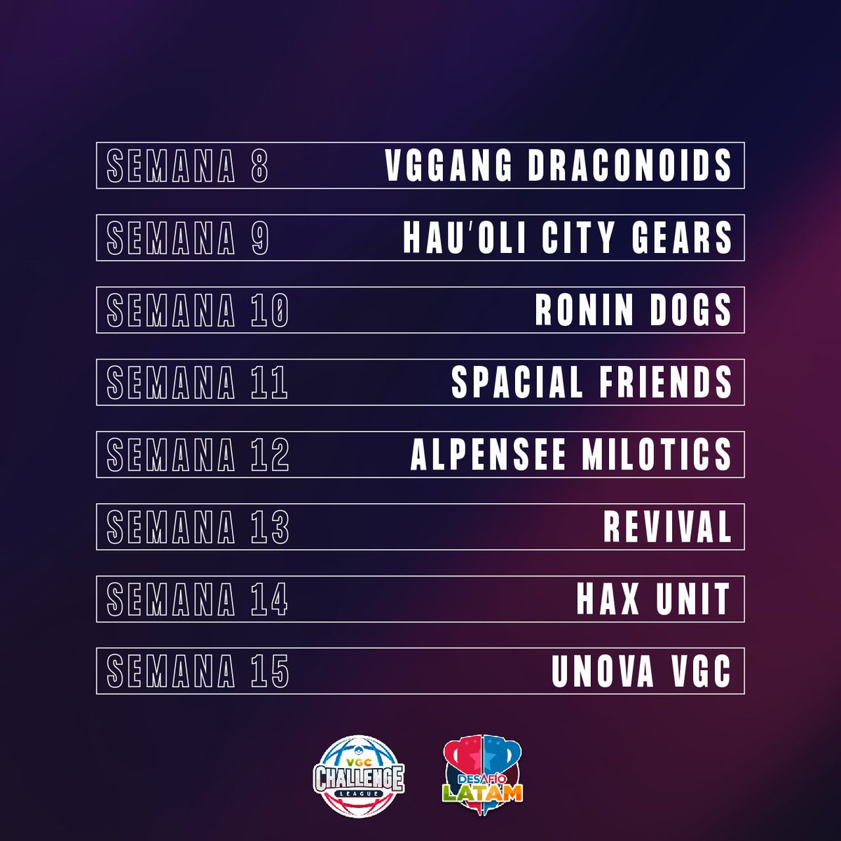 GDEVGC's tweet photo. OFICIALMENTE DAMOS COMIENZO A LA VCL ⭐

Aunque partimos con semana libre, hoy comenzó oficialmente la temporada 3 de la VCL, dónde Gremio estará representando a Chile en la 2da división. 💪

A continuación les dejamos el calendario de la temporada.

Vamos Gremio! ❤️‍🔥 #GDEVGC https://t.co/PBZcaEyY54