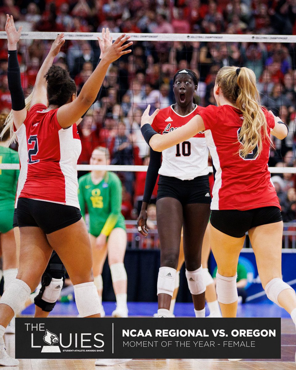 LouisvilleVB's tweet photo. 🏆 Moment of the Year 🏆

#GoCards | The Louies https://t.co/ef1n3O7jp0