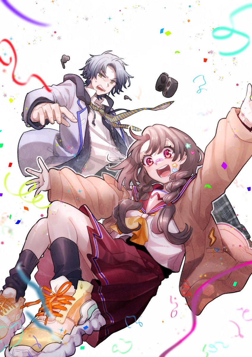 ラフ。見えないとこも書いてた人物。
あとレイヤー見てたらこの2人名付けてたや 