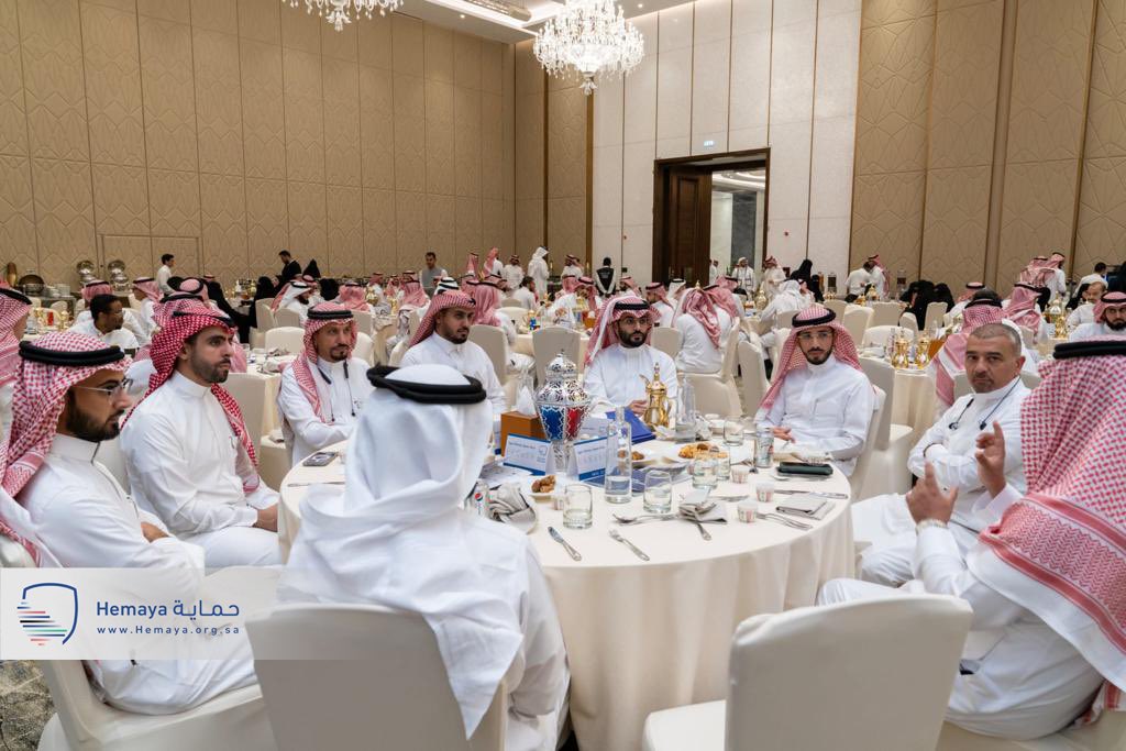 HemayaGroup's tweet photo. تشرفنا في حماية بإقامة الإفطار الرمضاني لأعضاء الجمعية وضيوفها الكرام. عززنا خلاله الروابط المهنية  والأخوية في أجواء رمضانية ممتعة.

فائق تقديرنا لراعي الفعالية، شركة هاك تراك للأمن السيبراني @hak_trak https://t.co/hAS15xgyRw
