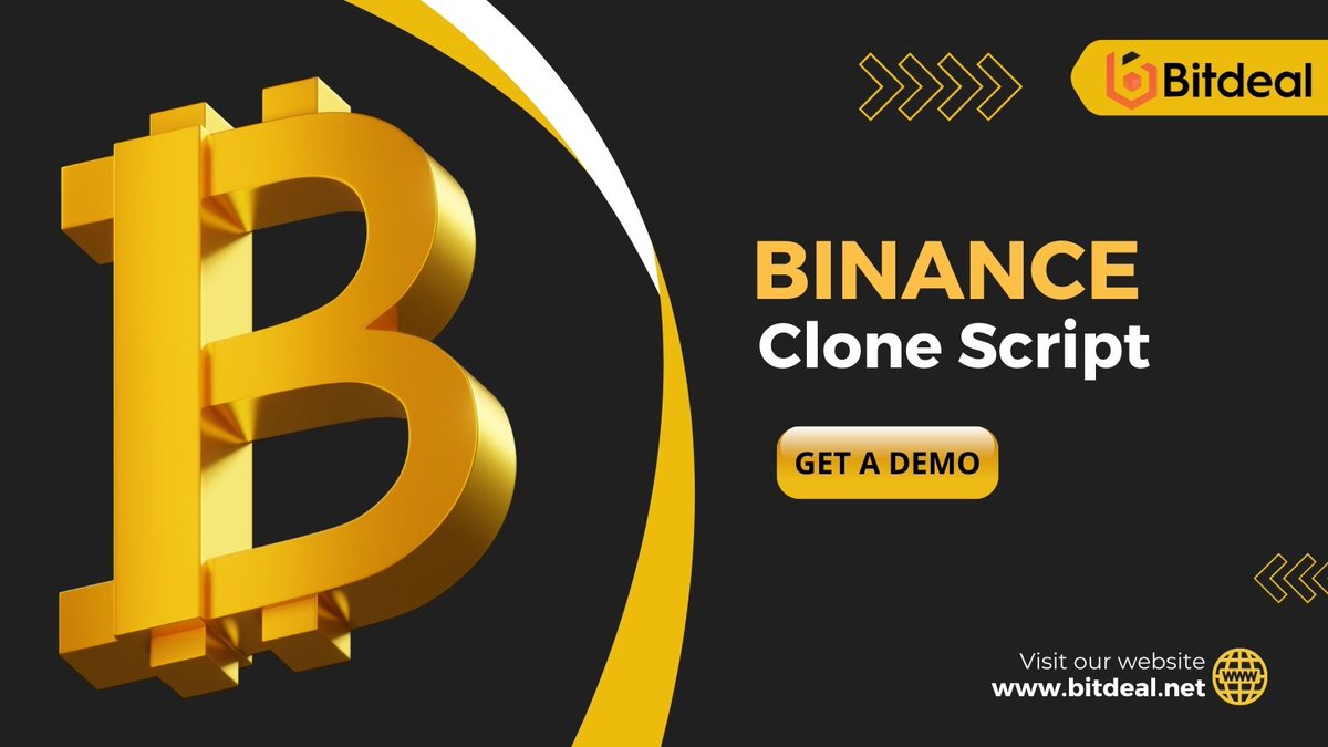 bitdeal001's tweet image. Ready to join the ranks of successful crypto entrepreneurs? 🌟 Bitdeal&apos;s Binance Clone Script is your key to launching your own exchange and making your mark in the industry. 💰
Tap to reach us &amp;gt;&amp;gt; buff.ly/2PZBTTa

#bitdeal #binanceclonescript #binanceclone #entrepreneurs