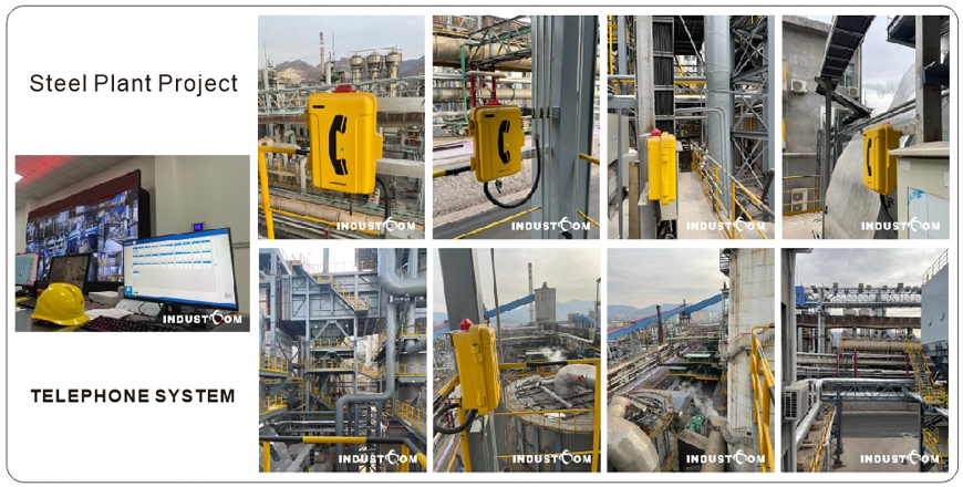 Installation finished!

INDUSTCOM VoIP PA Telephone System for a Steel Plant Project

#construction #telecom #voip #solution