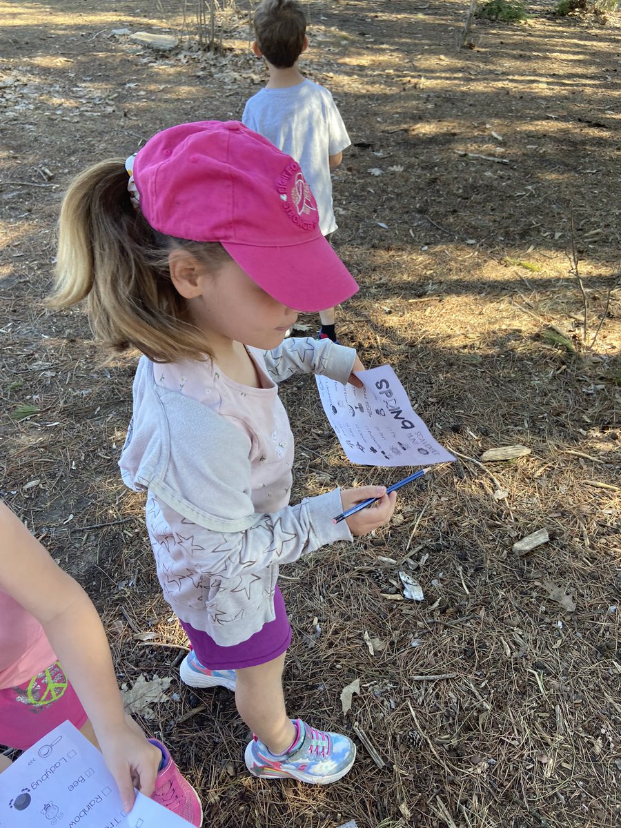 Smiles all around at the Peace Park. We were looking for signs of Spring during our scavenger hunt. What a great way to enjoy the sunshine!
