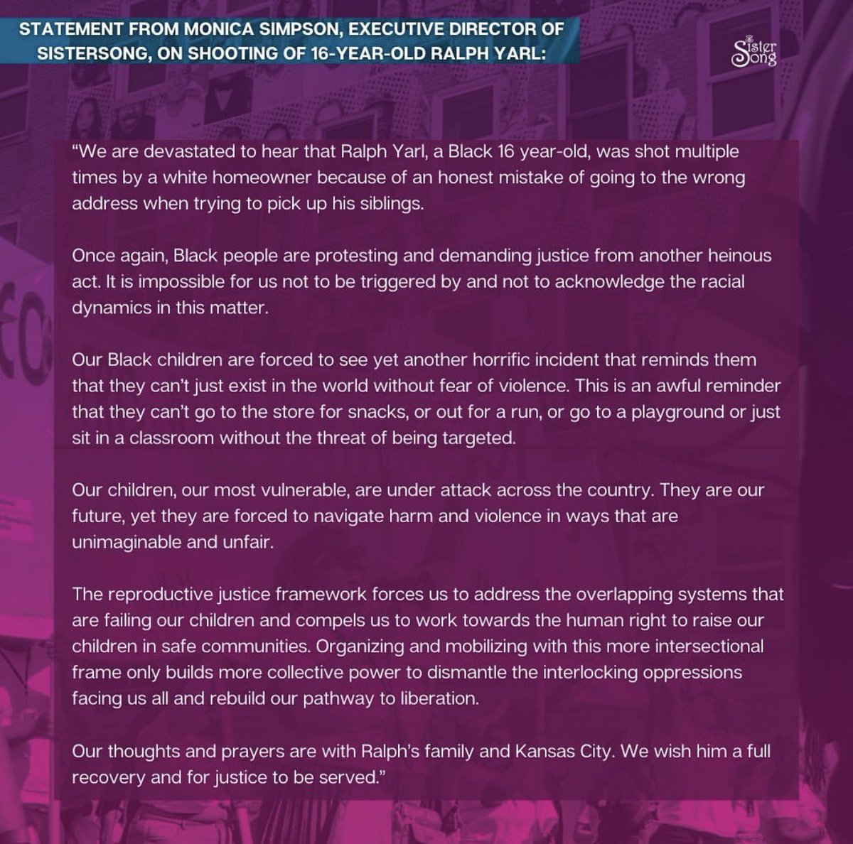 Praying for #RalphYarl #ReproductiveJustice