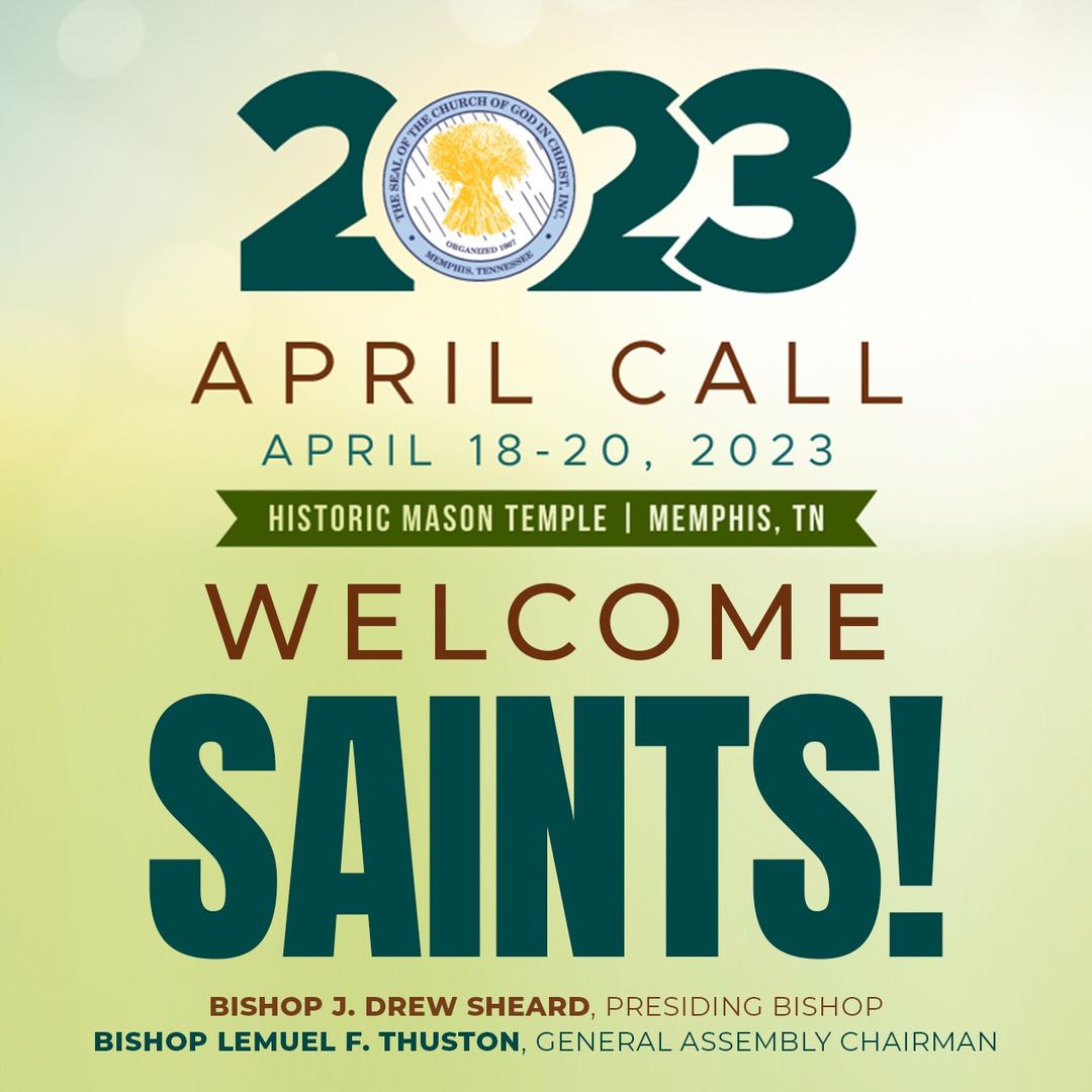 April Call Cogic 2024 Ula Lianna