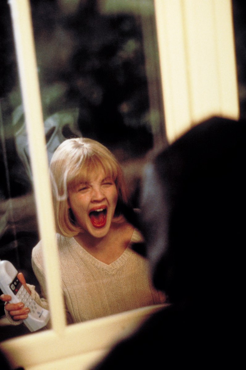 IndieWire's tweet photo. Drew Barrymore said that despite her iconic cold open kill, her #Scream character Casey Becker could still be alive and ready to return to the enduring franchise: “I’m pretty sure a C-section is comparable to what happened to her.” https://t.co/bMEcU0OG4J https://t.co/YH8AVGtx4f