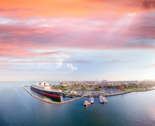 Charming history,  
Saved by quaint Long Beach City,  
Beaming on the sea.  

#HaikuPoetryDay #TheQueenMary #LongBeach #Travel