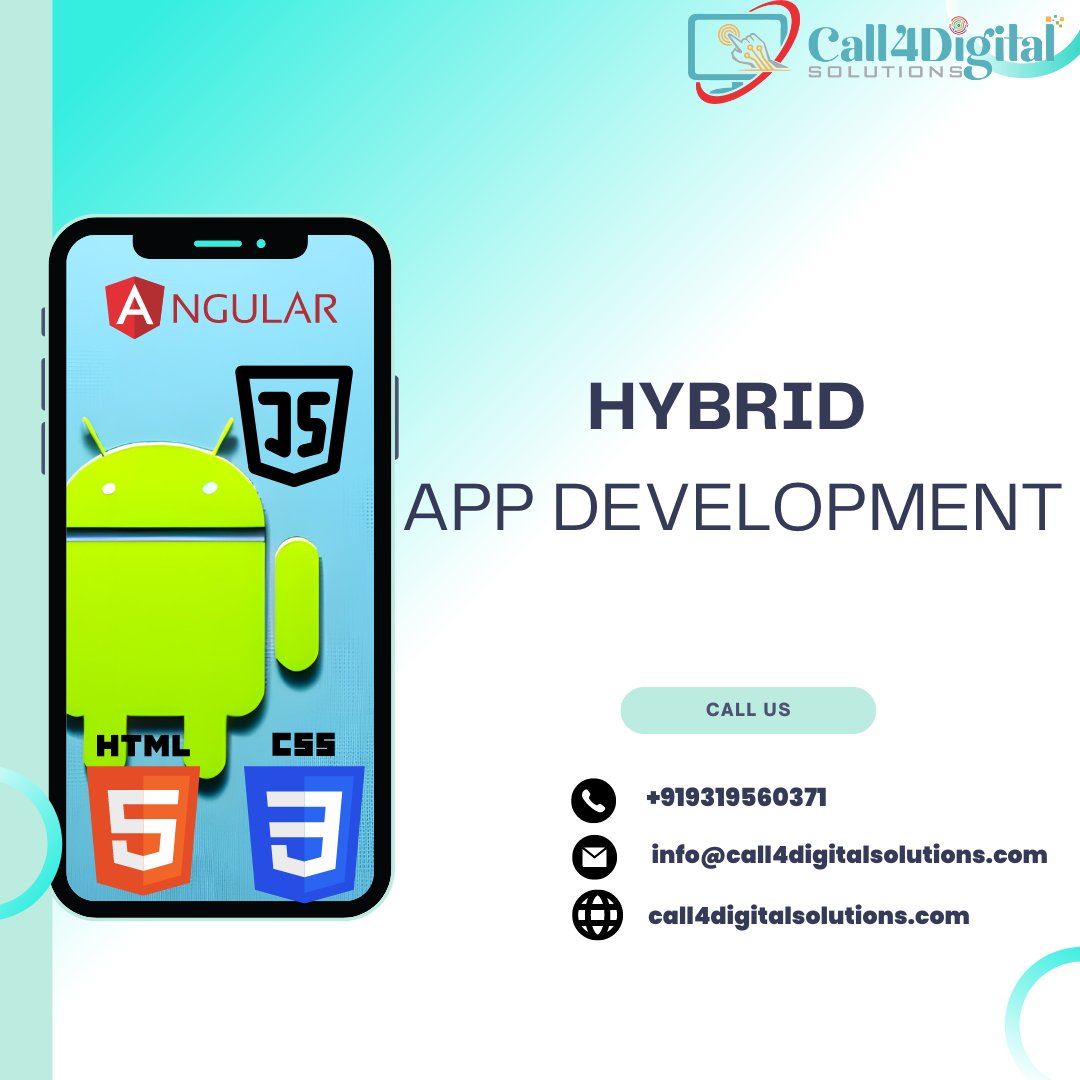 Call4digitalS's tweet image. Hybrid application development is about striking the right blend of native and web development technologies to bring your app to life.#hybridappdevelopment #mobileappdevelopment #iosappdevelopment #androidappdevelopment #appdevelopmentcompany #appdevelopment #mobileapp #hybridapp