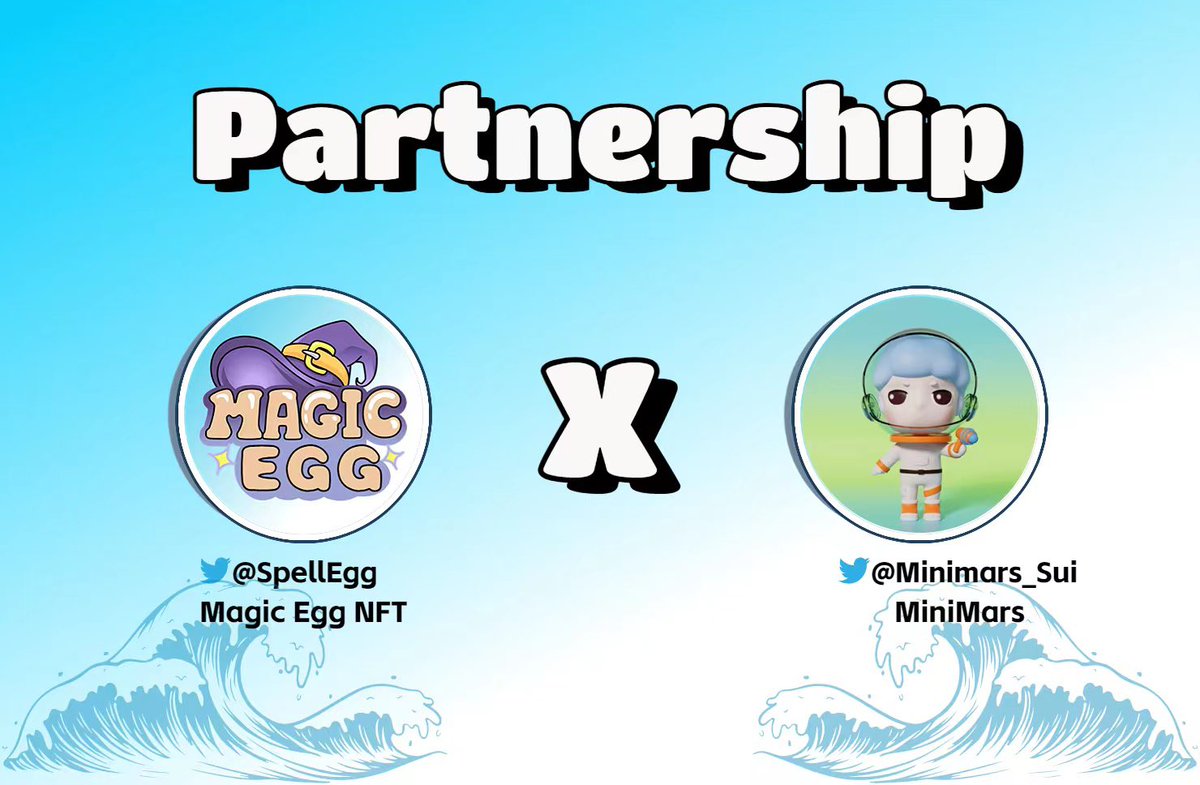 🥚Magic Egg✖️MiniMars🙋‍♀️

Giving Away:
🎁 10 x WL <a href="/SpellEgg/">Magic Egg NFT(🥚,💧) | MINT IS LIVE</a>
🎁  5  x WL @Minimars_Sui 
 
✅To enter:
1️⃣Follow <a href="/SpellEgg/">Magic Egg NFT(🥚,💧) | MINT IS LIVE</a> &amp; @Minimars_Sui 
2️⃣Like &amp; RT 
3️⃣Tag 3 Friends

⏰48 Hours

#NFTGiveaway  #NFTCommunity  #NFT  #suinetwork #magicegg