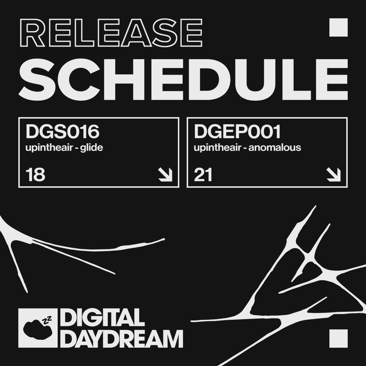 dgtldaydreamfm's tweet photo. I think it's time we dust off this account -- take a look at our release schedule for the rest of April! New lead single and an EP coming out this week with upintheair. https://t.co/vh09DXIXVg