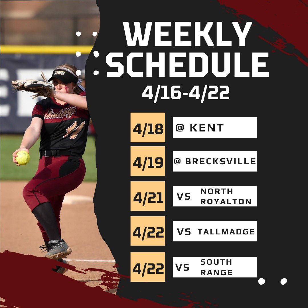 Stow Softball tweet media