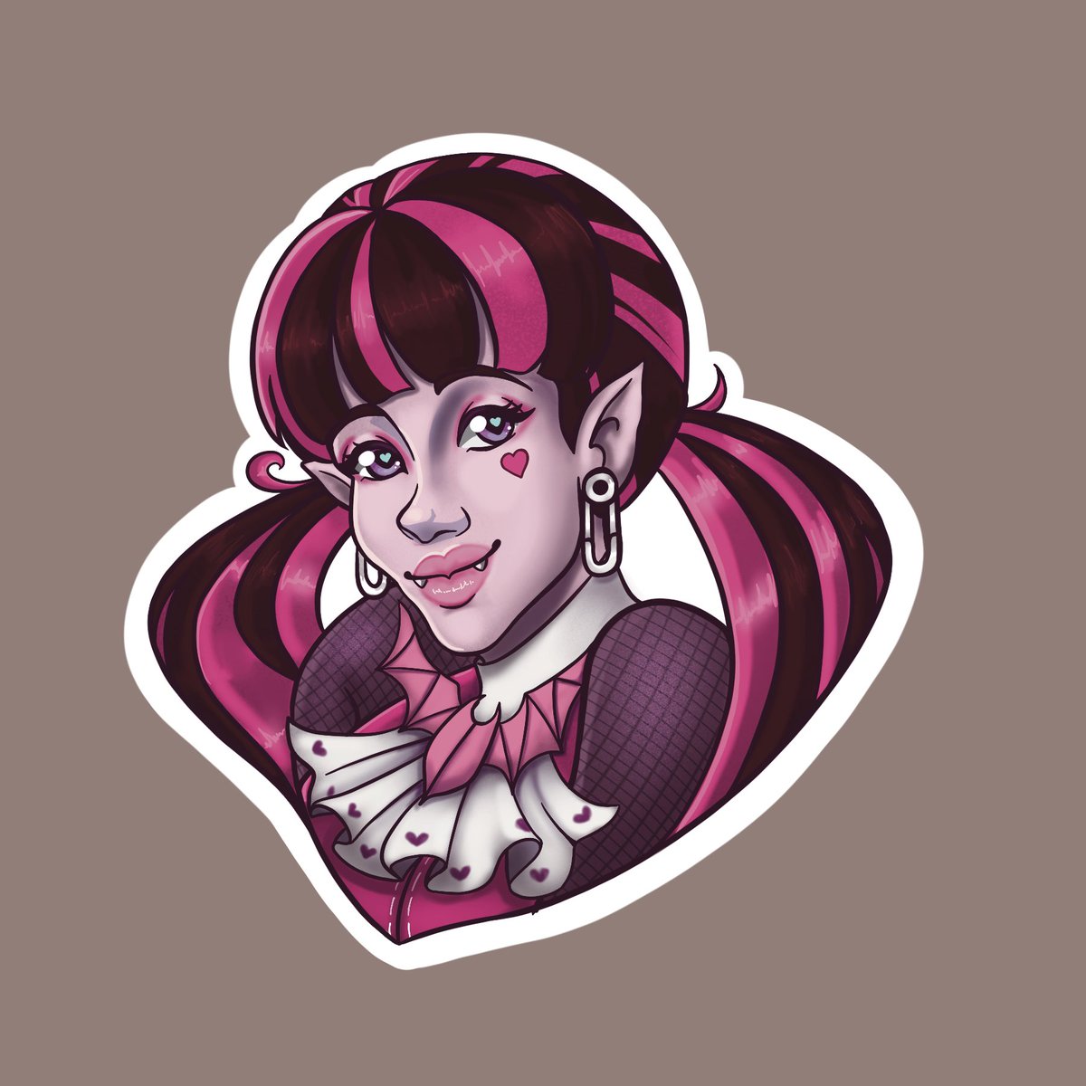 MH girls. More to come ✨ Had to draw my luv Draculaura