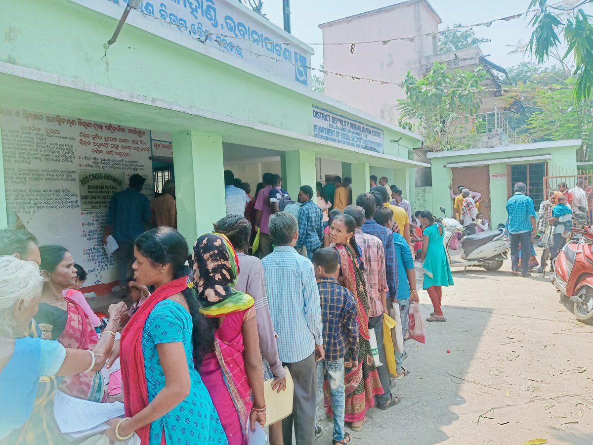 SSEPD2's tweet photo. #UDID Assessment for the #PwDs held at the premises of #DDRC, Kalahandi by District Disability Medical Board .
@CMO_Odisha @Ashokpandabbsr
#UniqueDisabilityID
#DistrictDisabilityRehabilitationCenter
#MedicalBoard
#DisabilityAssessment
#Kalahandi
#DisabilityCare
#Odisha https://t.co/5AiE1m7BDY
