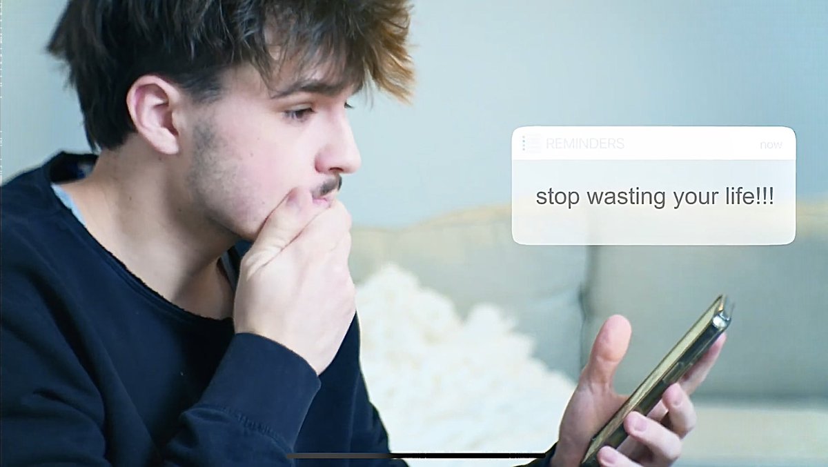 STOP WASTING YOUR LIFE...
youtu.be/9EOZN798tpc