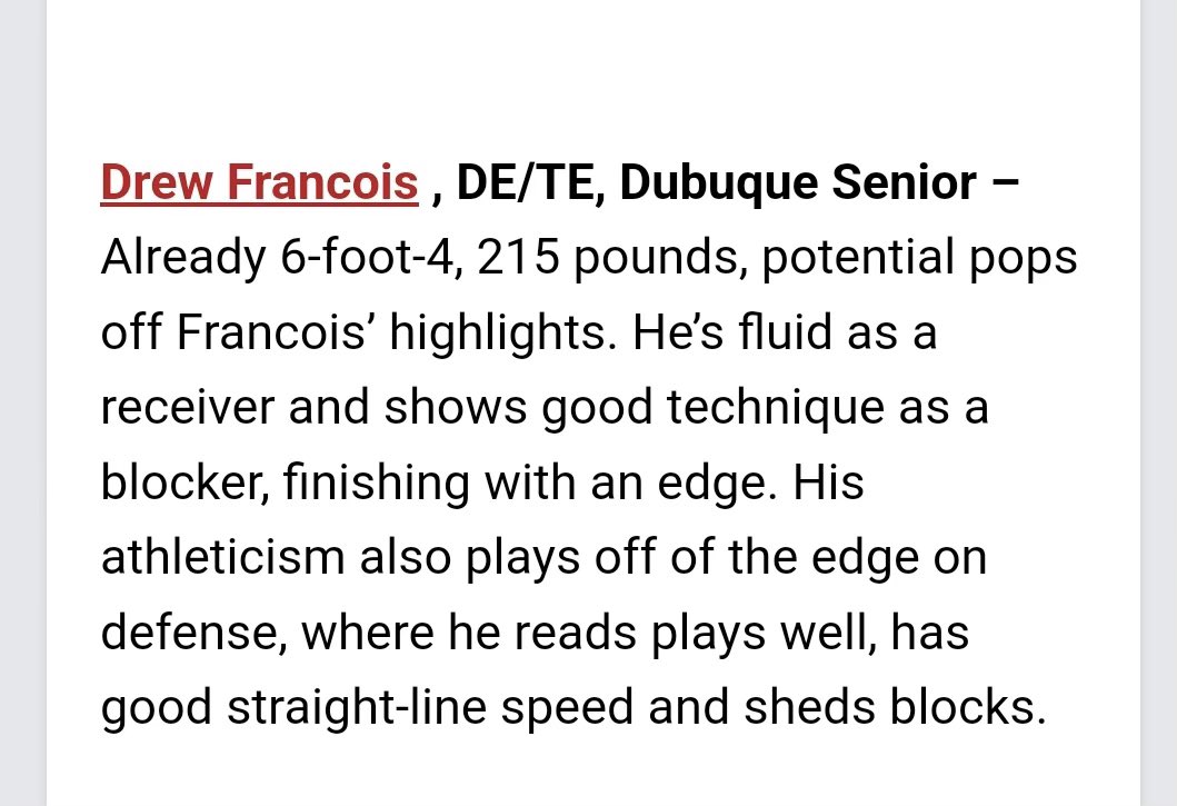 Drew Francois tweet media
