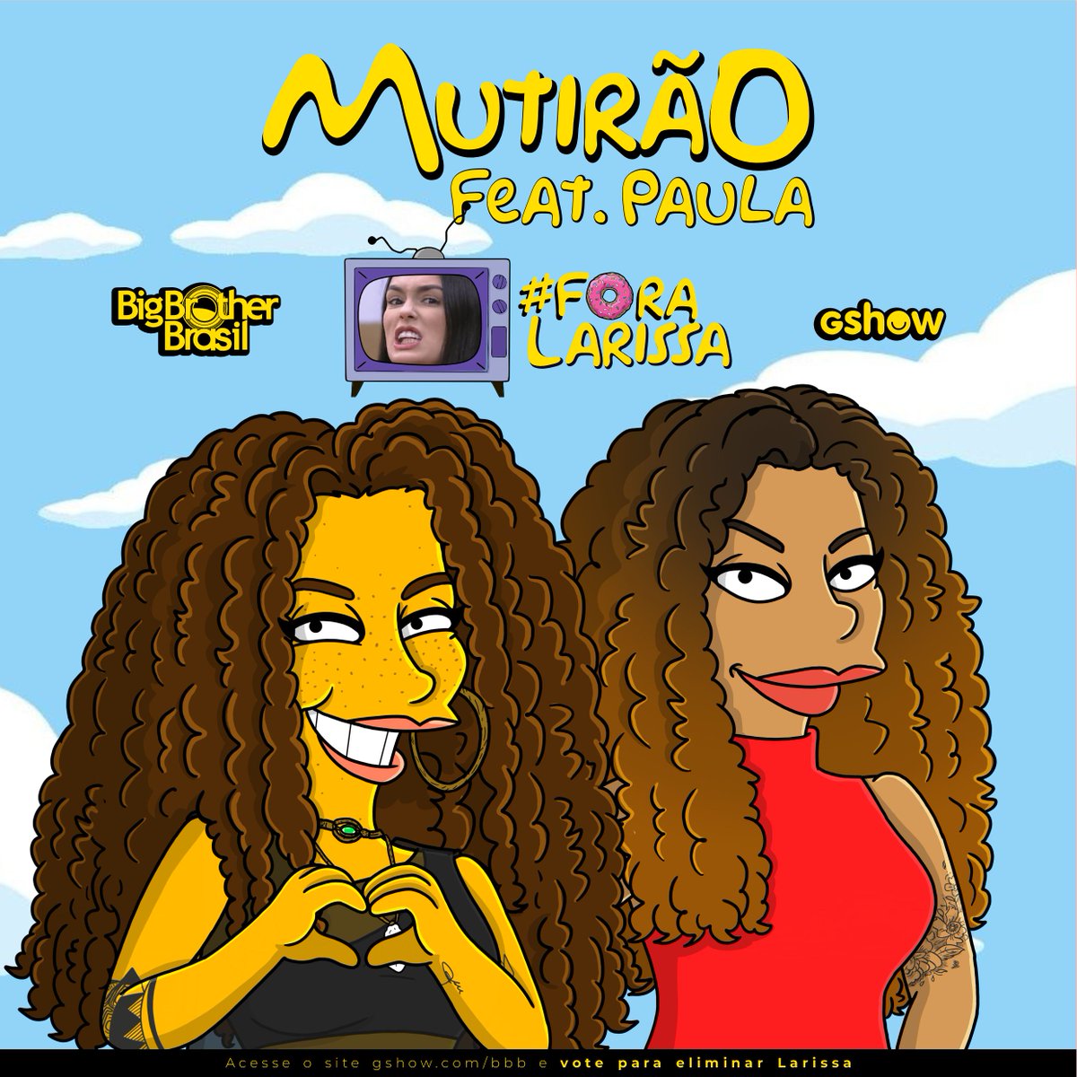 ⚔️ MUTIRÃO feat. <a href="/paulafreitasr_/">Paula Freitas</a>  ⚔️

👉🏽 Meta: 4k. A cada 10 votos, deixe uma letra ou número nos comentários.

🚨 O VOTO É PRA ELIMINAR, VOTEM NA LARISSA!

💪🏽 FOCO TOTAL NO GSHOW, SEM PARAR.

⏰ ENCERRA ÀS 3h.

📲LINK: gshow.globo.com/realities/bbb/…

#ForaLarissa #BBB23