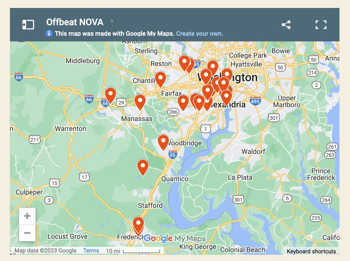 We've pinpointed all of the locations covered in the blog so far. We’re always looking to add more. Any suggestions? #HistoryBlog #MorbidHistory #VAHistory Link: offbeatnova.com/map/