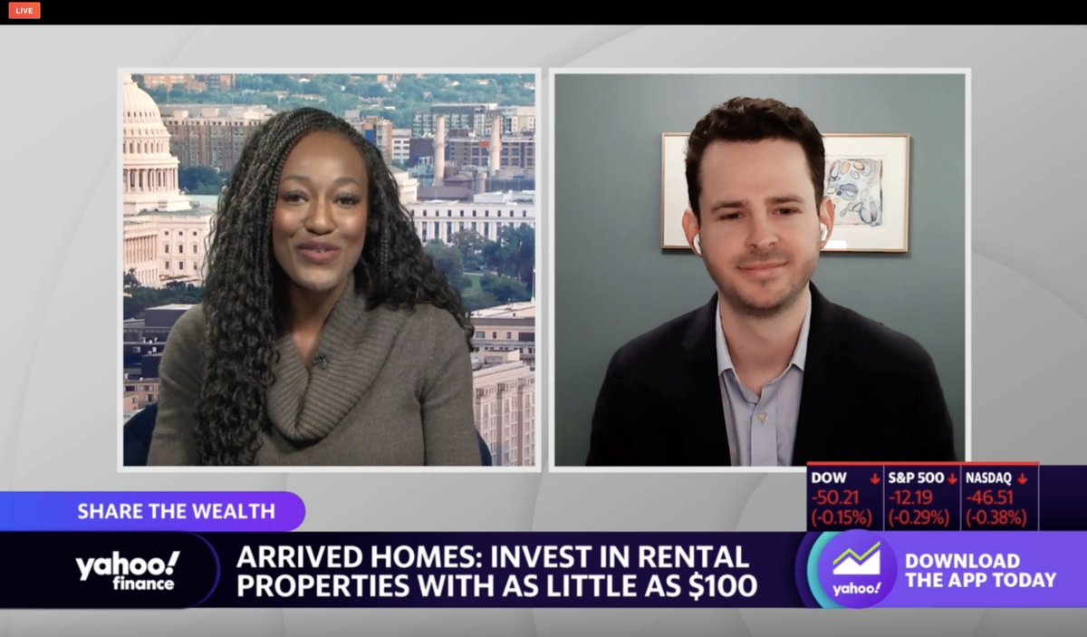 Enjoyed this conversation with @RachelleAkuffo this morning! Thank you for inviting me on. Talking investor sentiment following the latest Housing Market Index report 🙏 finance.yahoo.com/video/want-eas…