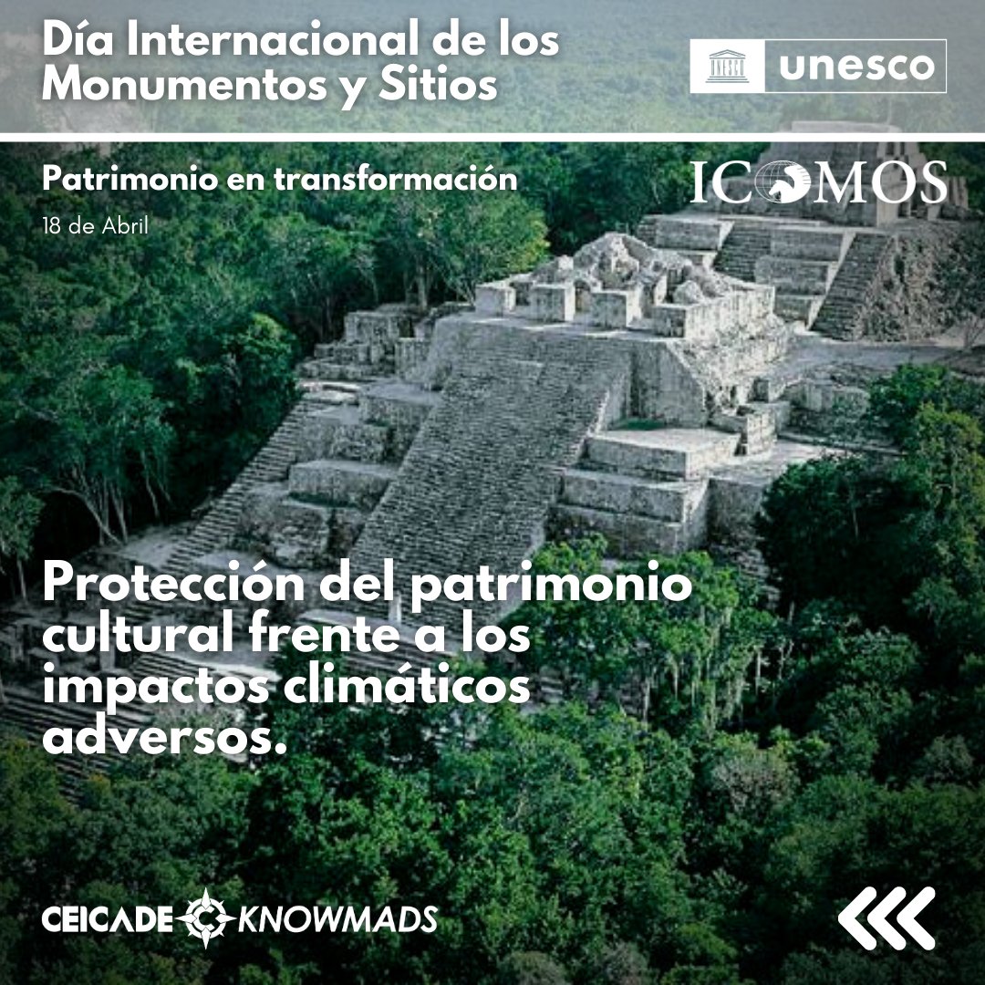 CEICADE_AC's tweet image. Día Internacional de los Monumentos y Sitios
18 de Abril

Calakmul, Campeche.
&quot;Dos Pirámides Vecinas&quot;, se localiza en Campeche en la reserva de la biósfera. Fue calificada patrimonio mundial por la UNESCO en Julio de 2002

#UNESCO #PatrimonioCultural #IcomosIDMS2023 #IcomosCdMx