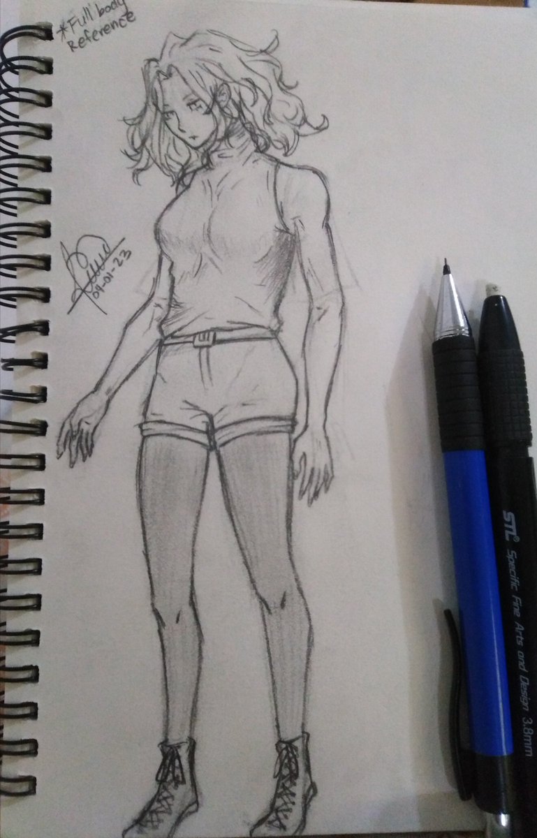 Lieve_themoment's tweet image. Full Body practice art✌️
#drawing #2Ddrawing #referenced
