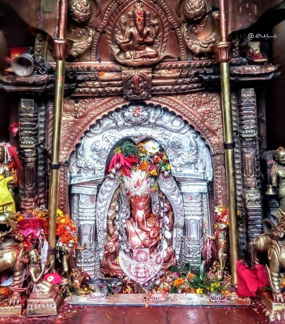 RONBupdates's tweet photo. Tuesday Morning &amp; statue of Lord Ganesh at Kathmandu Valley. ❤️🙏

Pic. Subash Man Sangat https://t.co/VdaeJePWDs