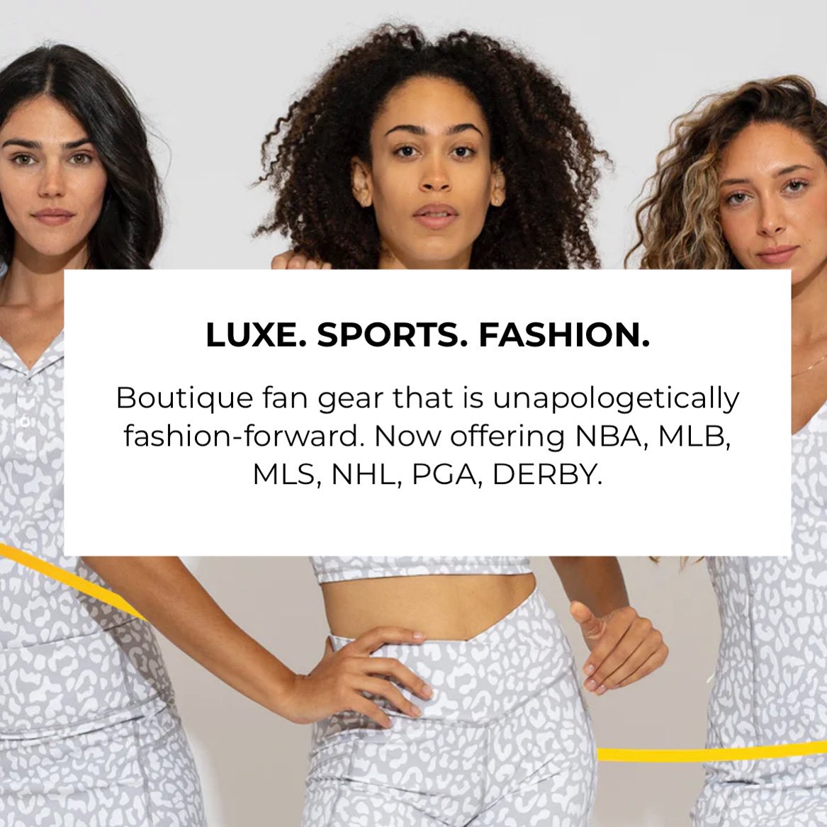 Premium. Licensed. Fan. Gear.

lussostyle.com/pages/home