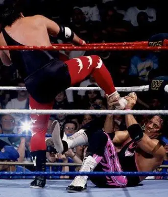 BrutusMaximusX's tweet photo. #WWERaw #ToeBro 
If a thumb can be a finisher then a toe definitely can
Just ask Jerry Lawler &amp; Bret Hart https://t.co/IuAhgW9oHp