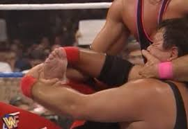 BrutusMaximusX's tweet photo. #WWERaw #ToeBro 
If a thumb can be a finisher then a toe definitely can
Just ask Jerry Lawler &amp; Bret Hart https://t.co/IuAhgW9oHp